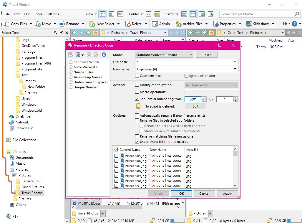 Directory Opus screenshot