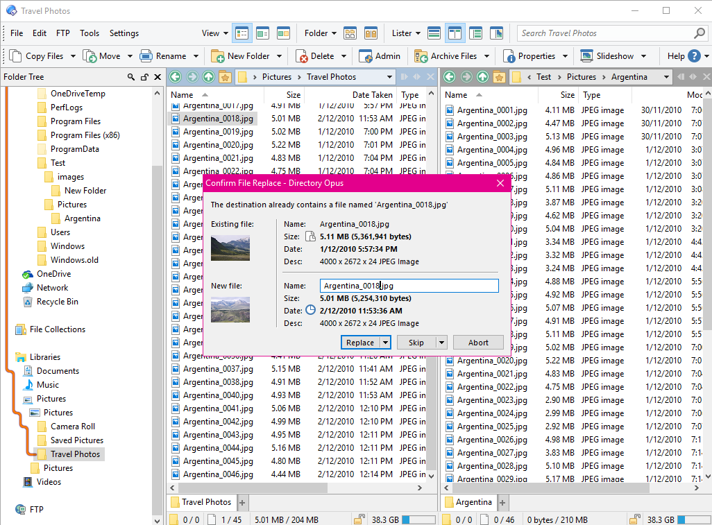 Directory Opus screenshot