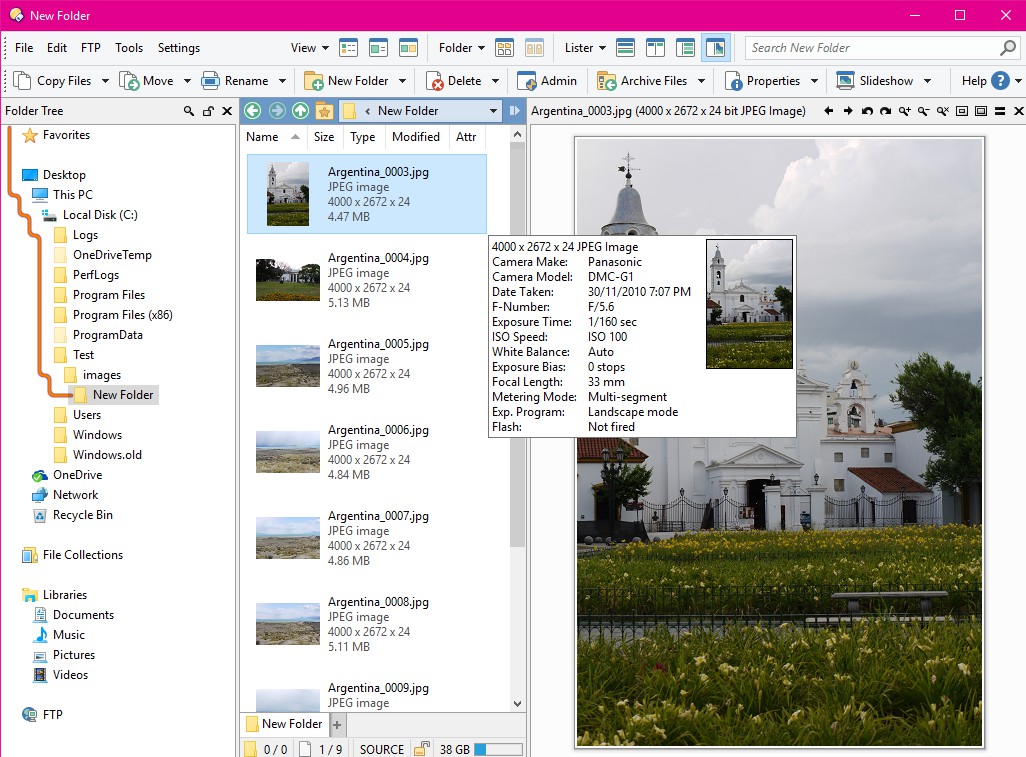 Directory Opus screenshot