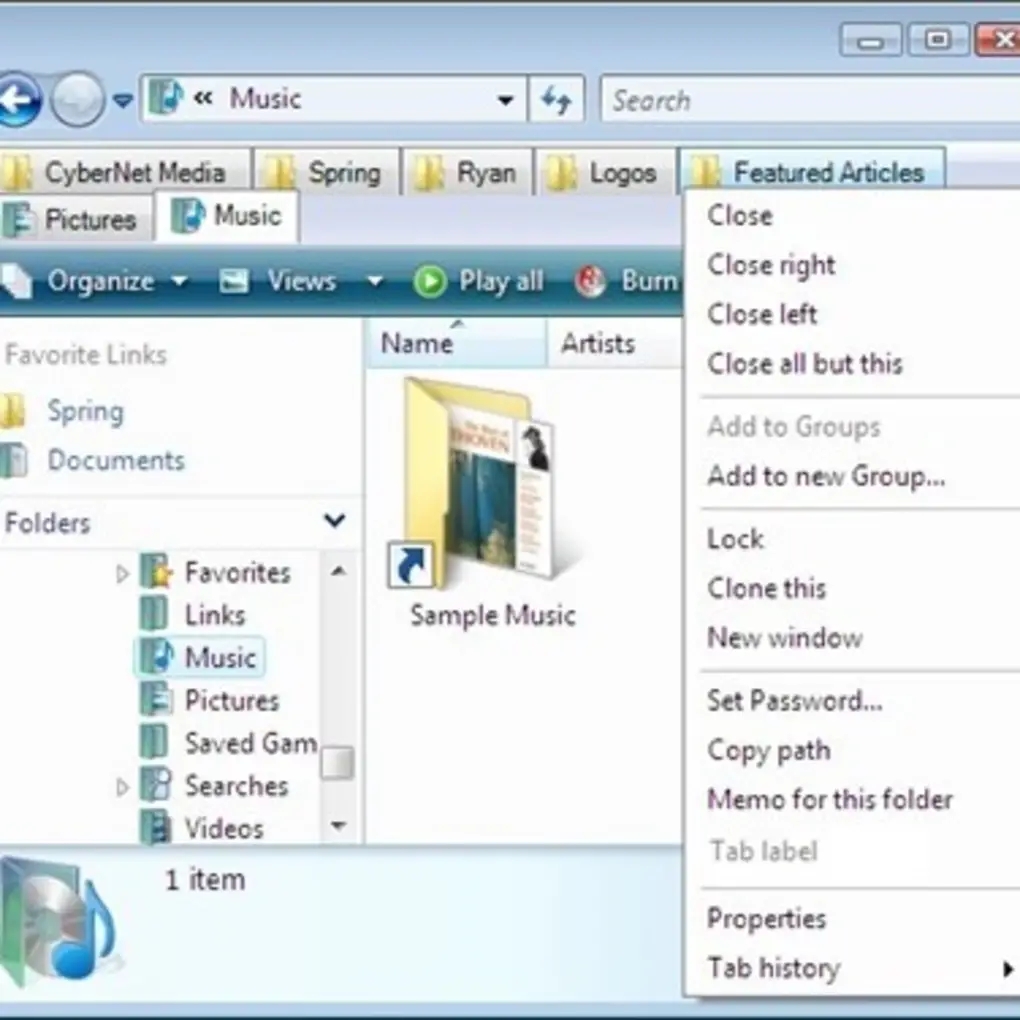 QTTabBar screenshot