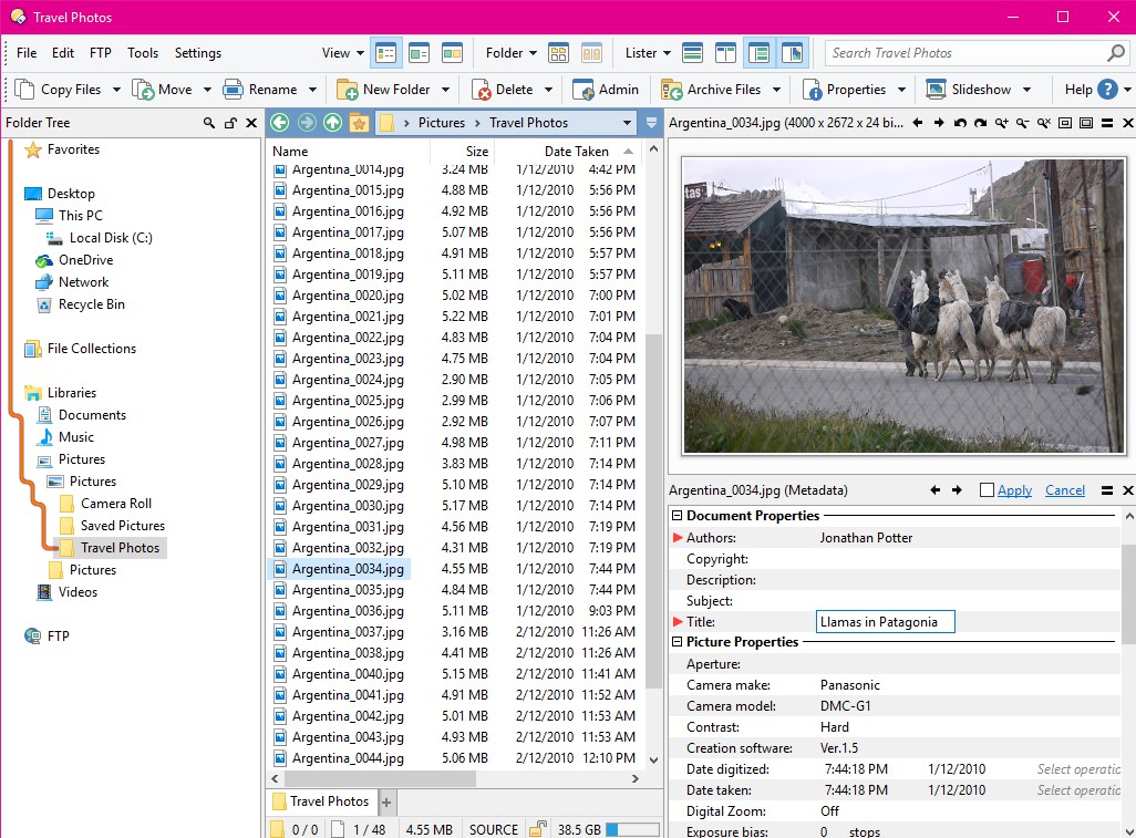 Directory Opus screenshot