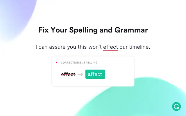 Grammarly for New Microsoft Edge screenshot