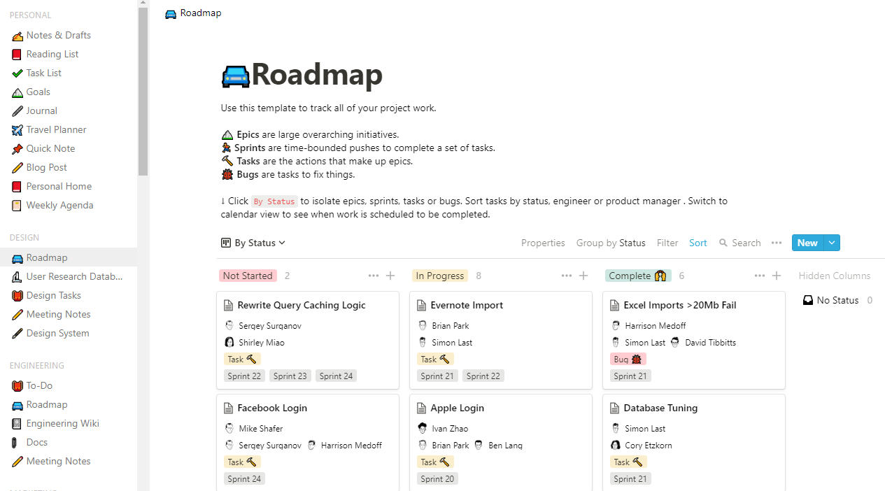notion note-taking app