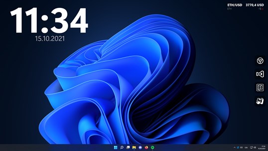 BeWidgets screenshot