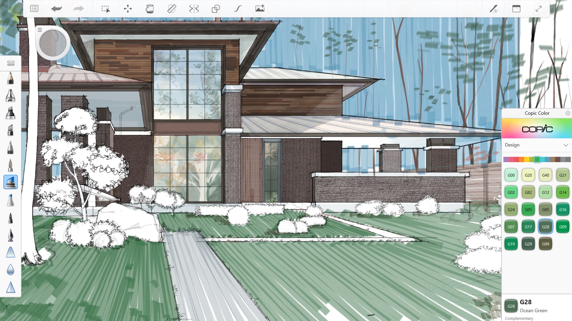 Autodesk SketchBook screenshot