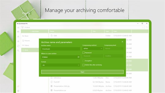 Rar Zip Extractor Pro screenshot