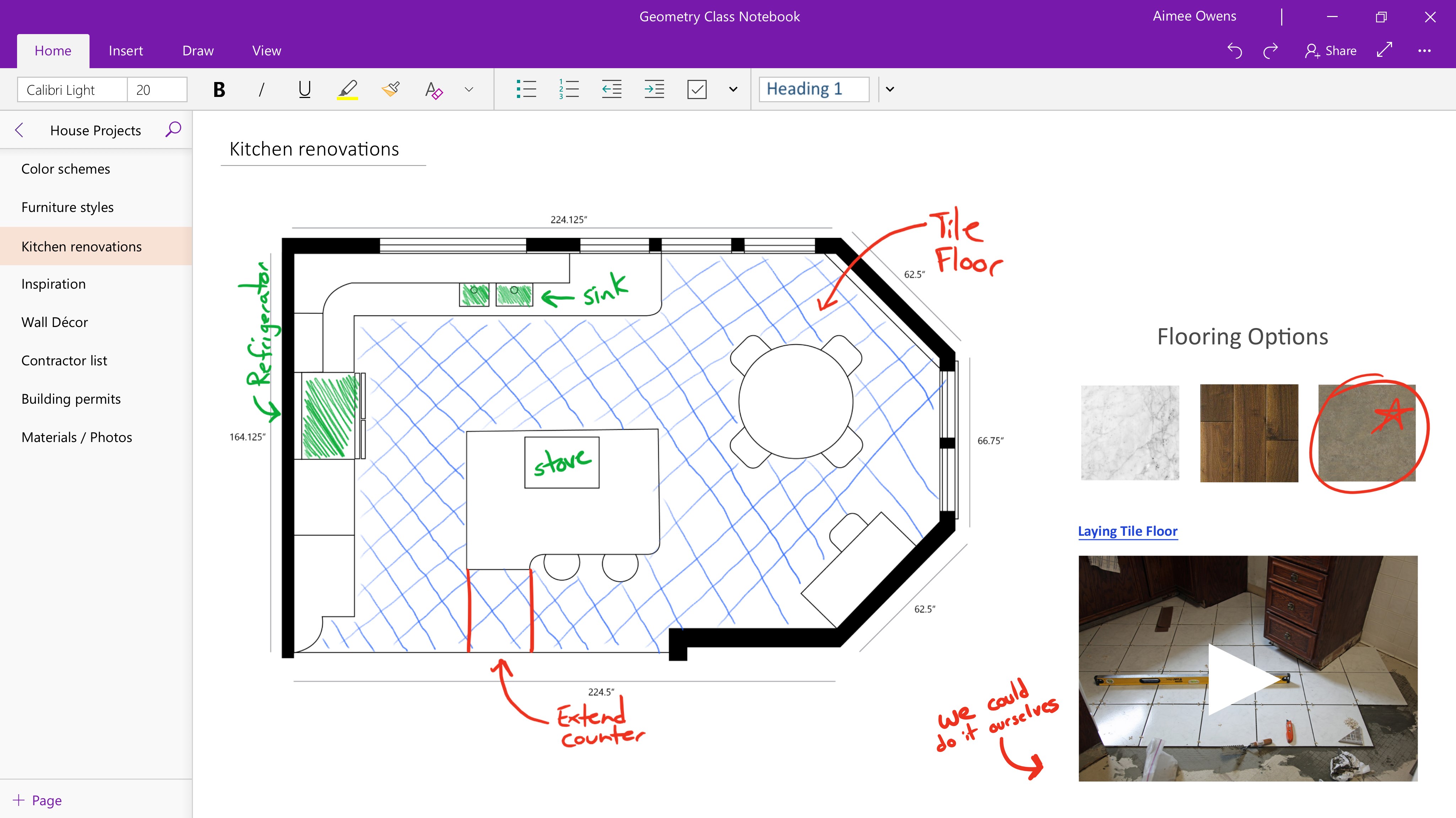 OneNote screenshot