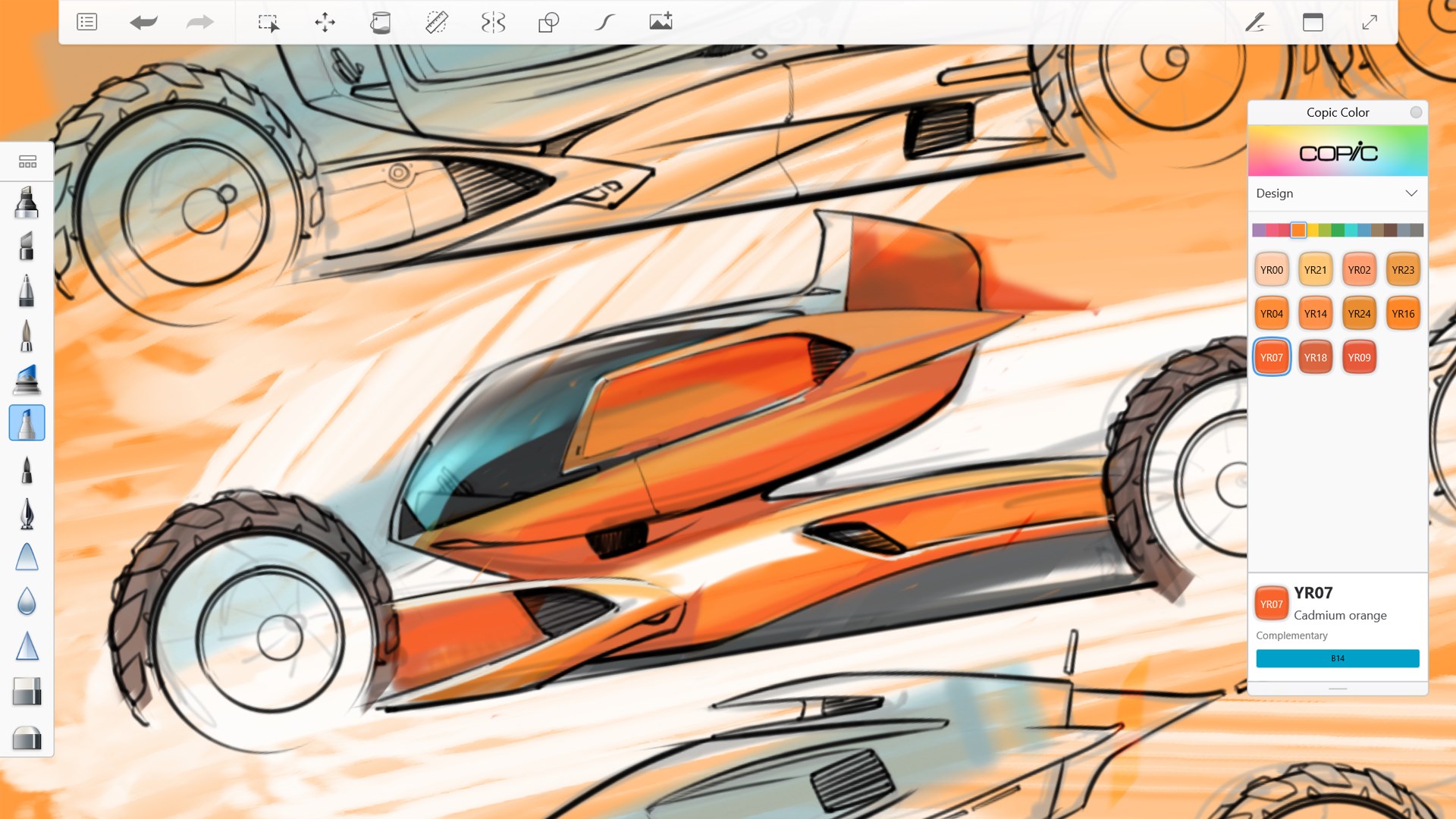 Autodesk SketchBook screenshot