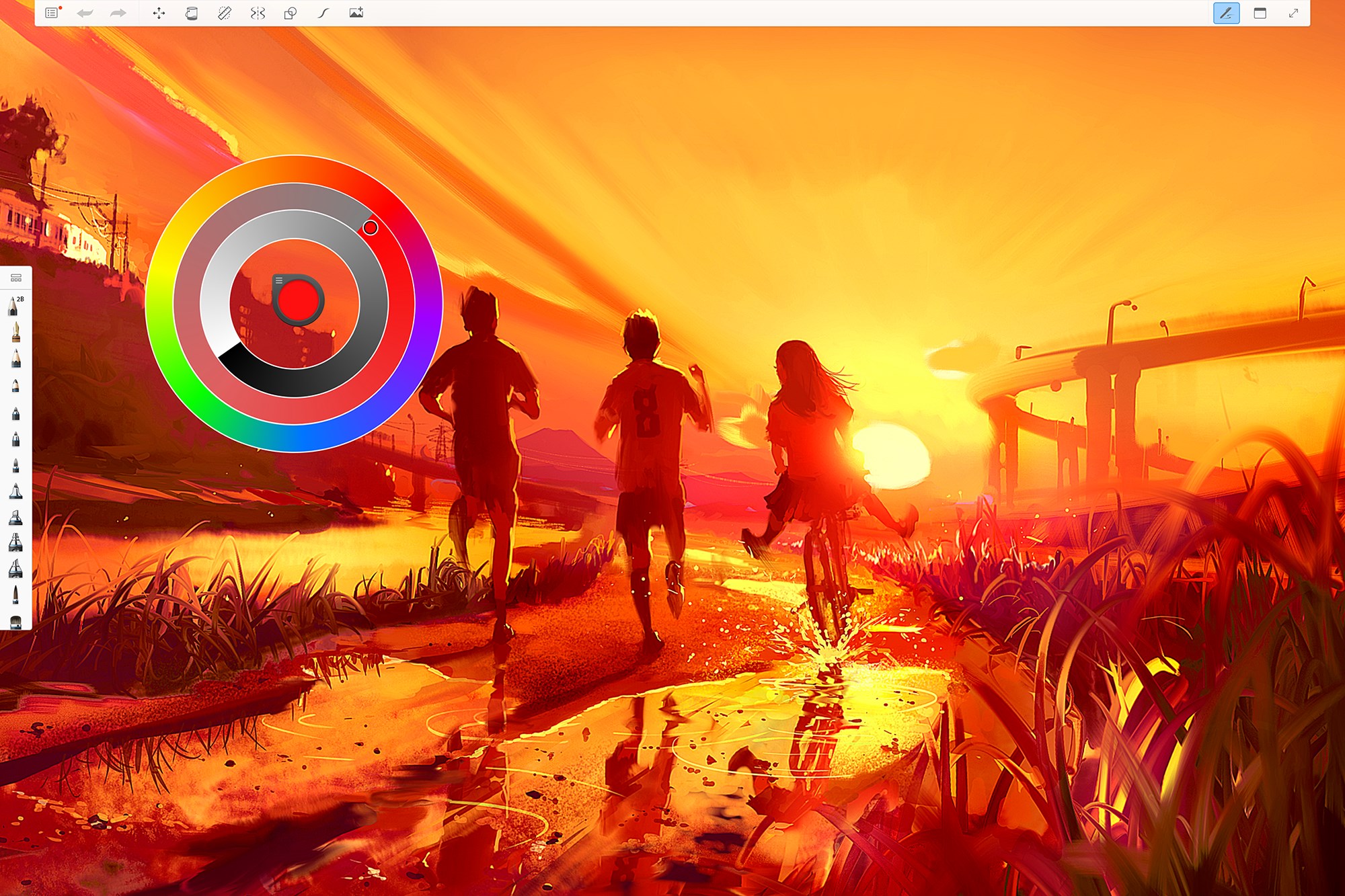 Autodesk SketchBook screenshot