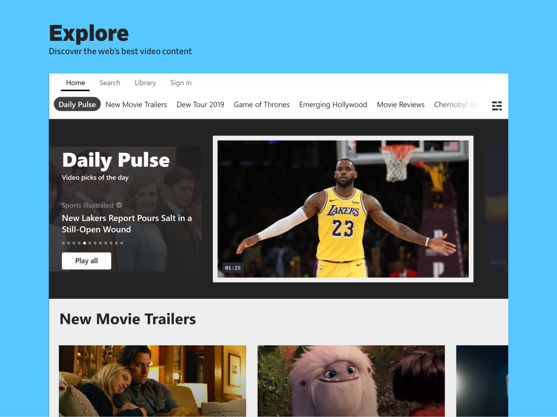 Dailymotion - all the videos that matter screenshot