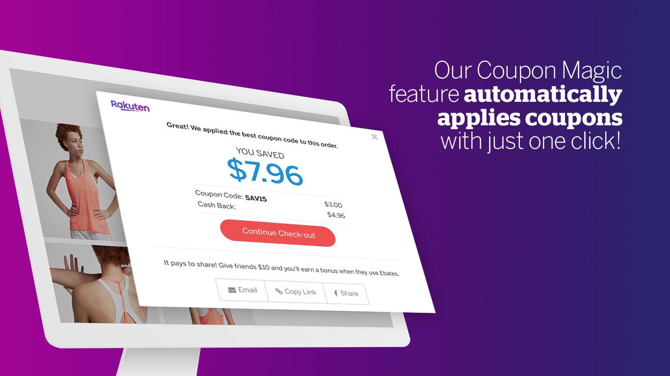 Rakuten Ebates: Get Cash Back For Shopping screenshot