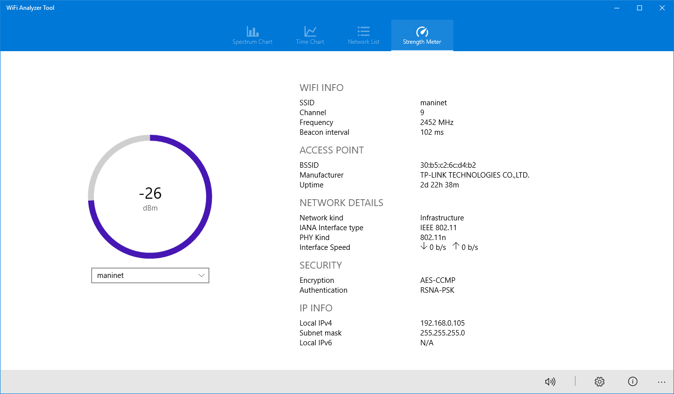 WiFi Analyzer Tool screenshot 7
