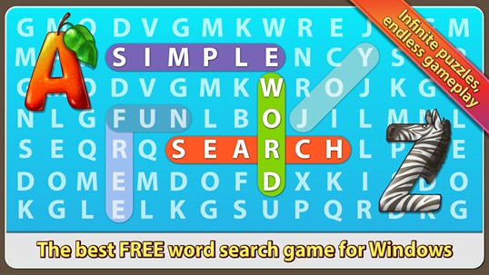 Simple Word Search screenshot