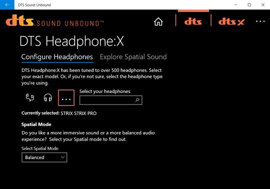 DTS Sound Unbound screenshot