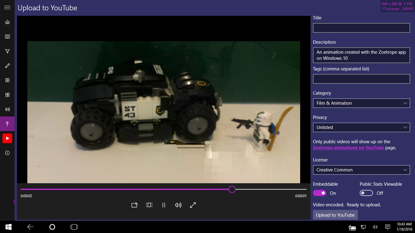 Zoetrope screenshot 4