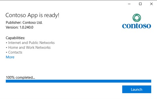 App Installer screenshot