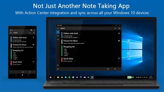 “Another Note Taking App”  on Windows Store